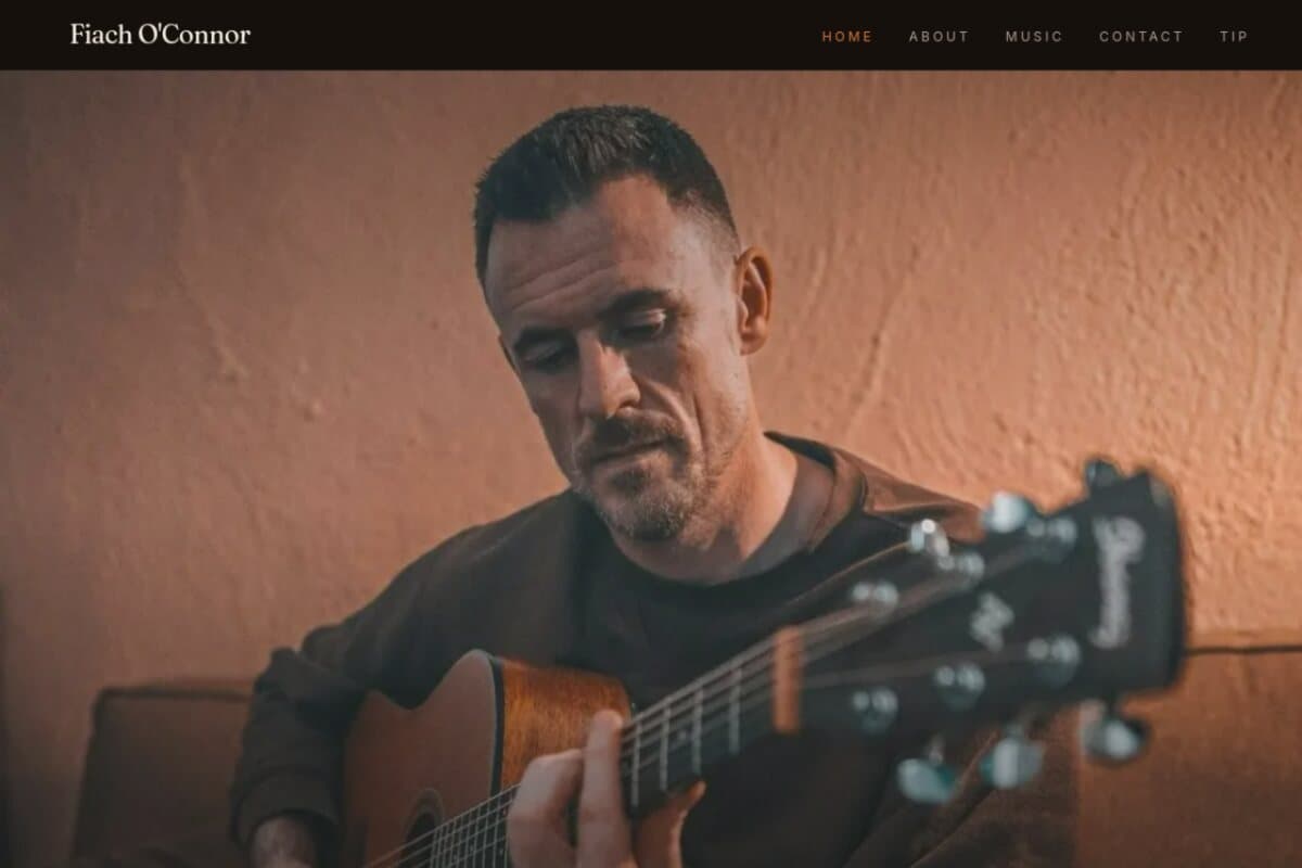 Fiach O'Connor website